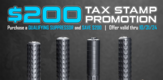 Griffin Armament $200 Tax Stamp Promotion October