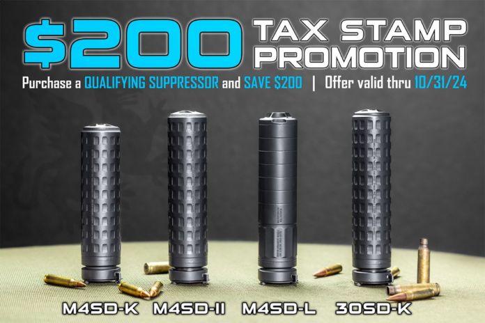 Griffin Armament $200 Tax Stamp Promotion October