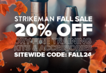 Strikeman 20% Off Fall Sale