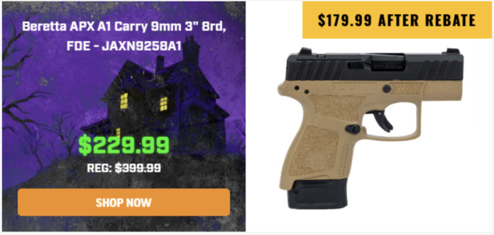 Palmetto state armory beretta apx a1 carry rebate