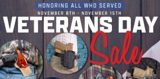 De Santis Gunhide 20% off Veterans Day Sitewide