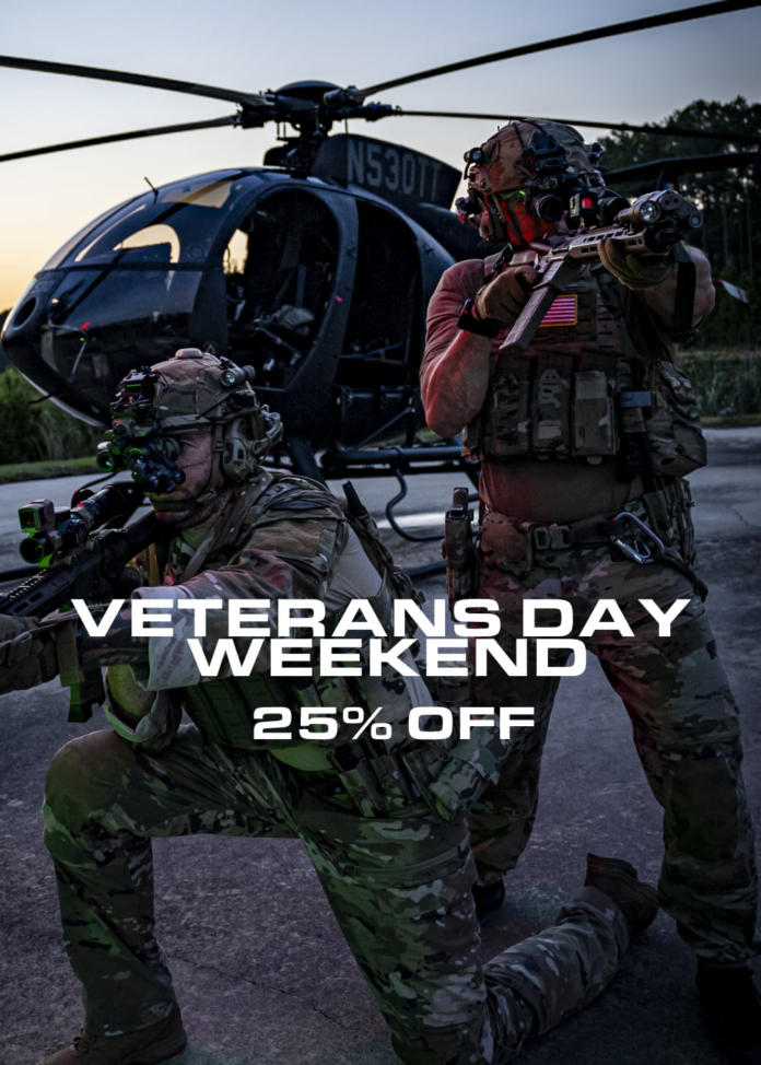 Reptilia 25% Off Veterans Day