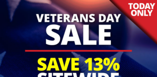 Primary Arms 13% Off Sitewide for Veterans Day