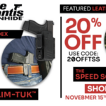 20% Off De Santis Slim-Tuk or Speed Scabbard