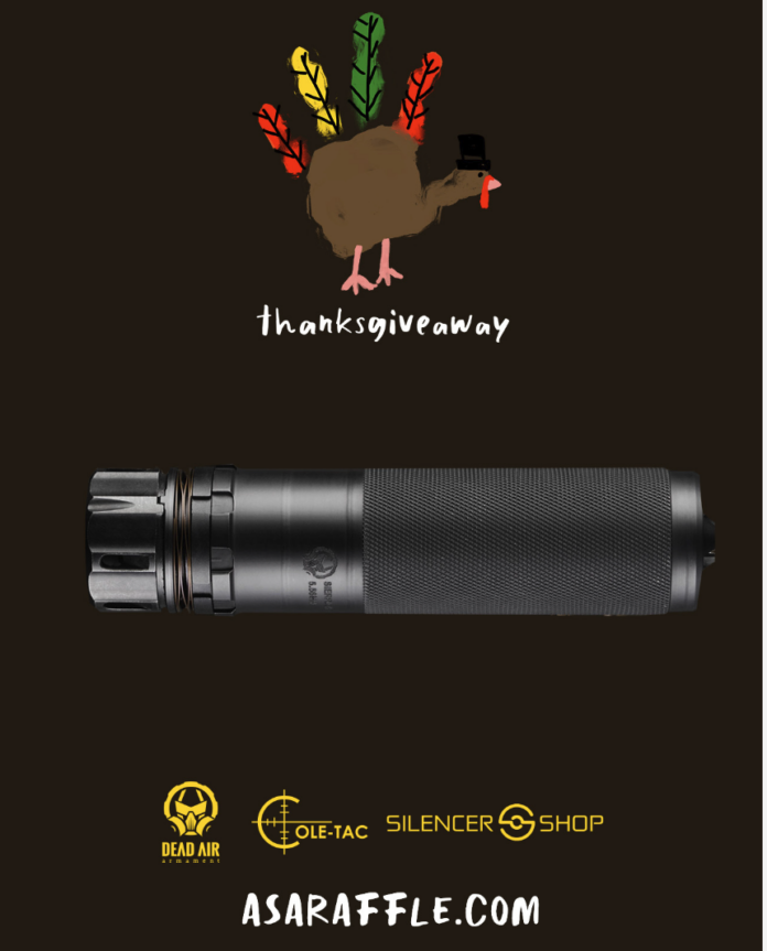 American Suppressor Association Thanksgiving Giveaway