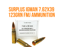 AimSurplus 7.62x39mm Igman ammo