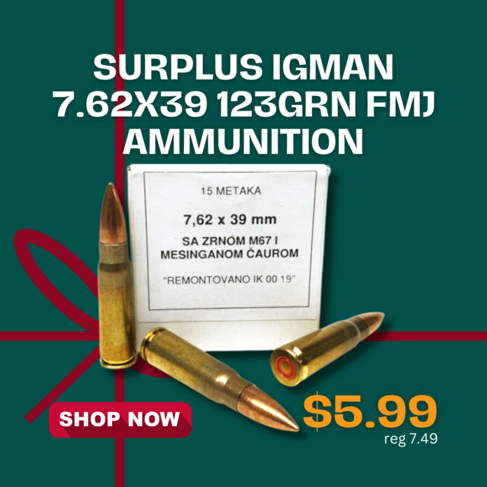 AimSurplus 7.62x39 AK Ammo