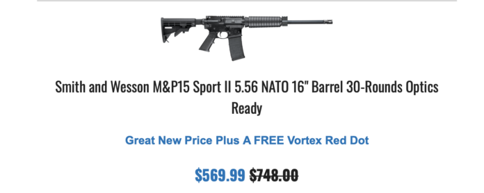 M&P 15 Sport Deals GrabAGun