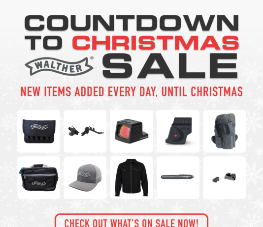 Walther Arms Countdown to xmas sale