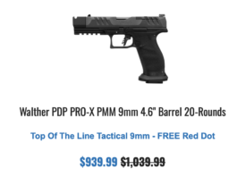 Walther PDP Pro-X PMM GrabAGun