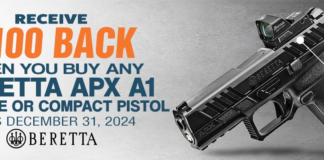 Beretta APX A1 Rebate