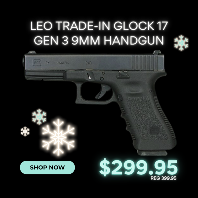 AimSurplus LE Trade In Glock 17 Gen 3, $299