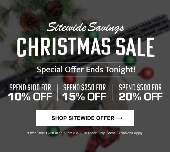 Wilson Combat Christmas Sale Sitewide