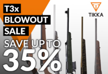 EuroOptic Tikka T3X blowout sale