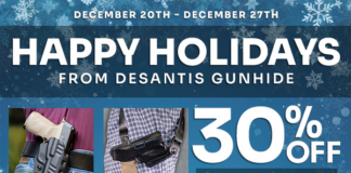 De Santis Gunhide 30% Off For Christmas