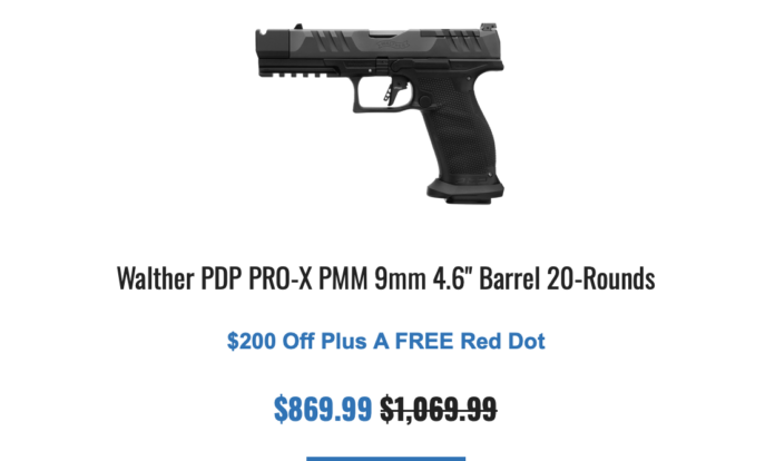 Walther PDP Pro X PMM GrabAGun On Sale