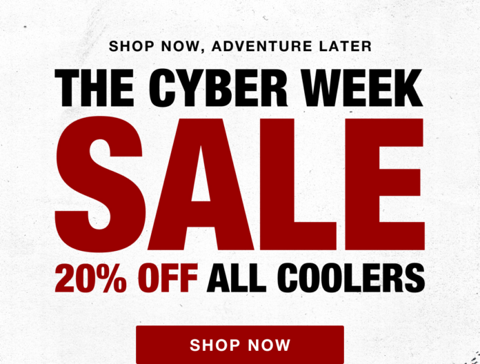 Pelican 20% Off Cooler For Cyber Week