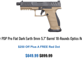 Walther PDP Pro FDE $649 GrabAGun