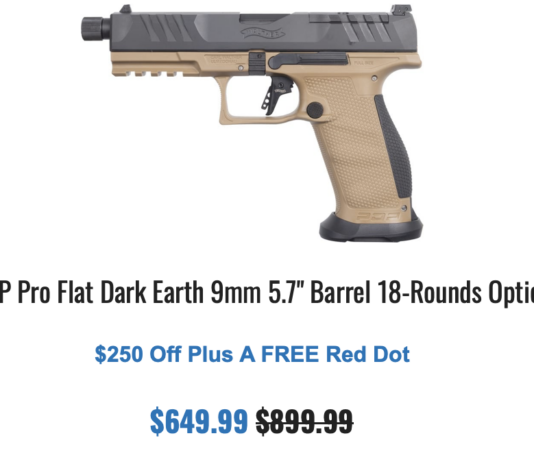 Walther PDP Pro FDE $649 GrabAGun