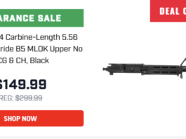 Palmetto State Armory Clearance AR15 upper