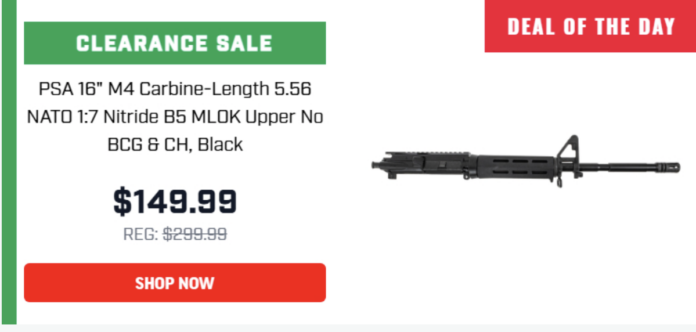 Palmetto State Armory Clearance AR15 upper