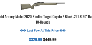 Sprignfield Armory 2020 Rimfire On Sale GrabAGun