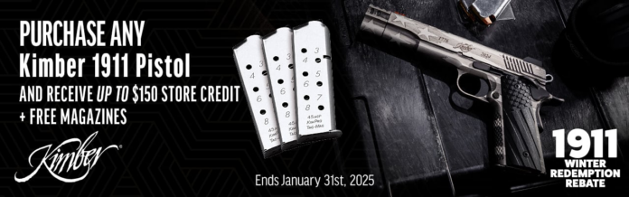 Kimber Winter 1911 rebates