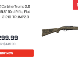 Palmetto State Armory 10/22 Trump edition on sale