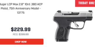 Palmetto State Armory Ruger LCP Max Deals