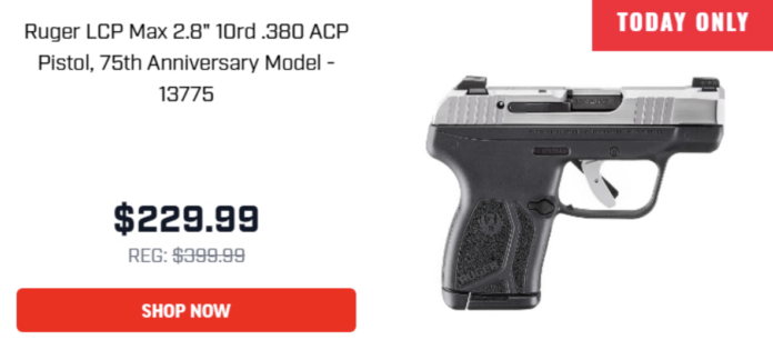 Palmetto State Armory Ruger LCP Max Deals