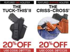 De Santis Holsters 20% Off