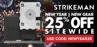 strikeman 25% off for new years