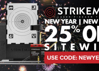 strikeman 25% off for new years