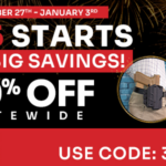 30% off sitewide desantis