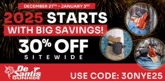 30% off sitewide desantis