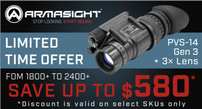 Armasight.com PVS 14 Nightvision Deals