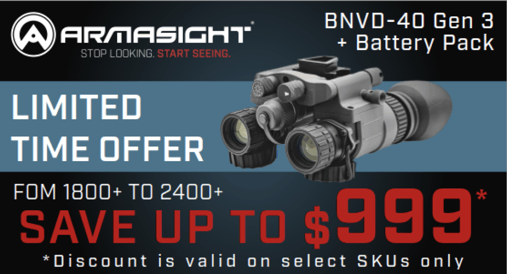 Armasight BNVD-40 Nightvision On sale