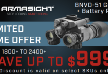 Armasight.com BNVD-40 and BNVD-51 Nightvision sale