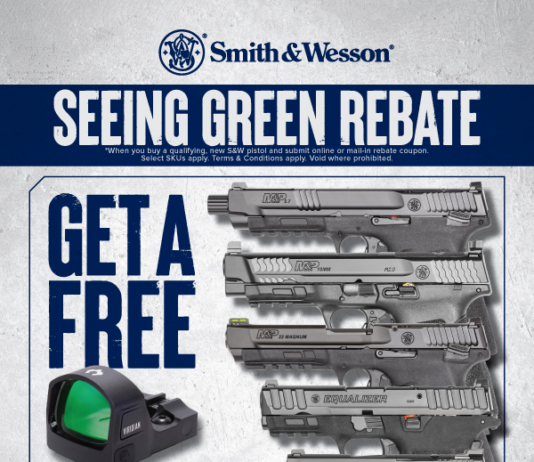 Smith & Wesson Seeing Green Rebate