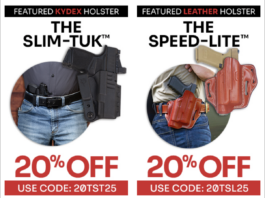 20% Off Speed Lite and Slim Tuk Holsters De Santis