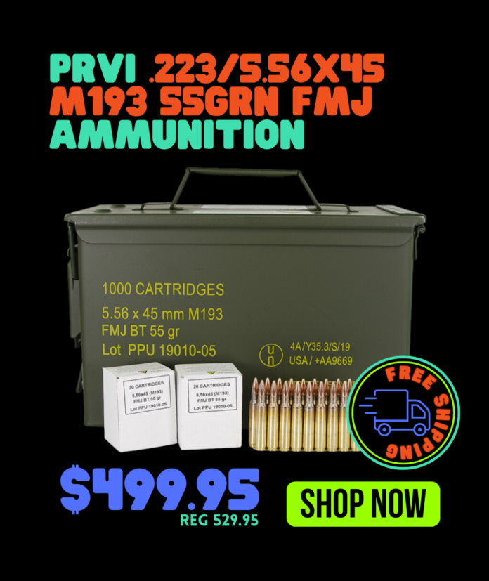 Aimsurplus Prvi Ammo On Sale 5.56 mm $499