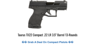 GrabAGun Taurus TX 22 compact on sale $219