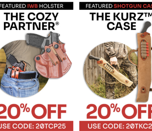 De Santis Gunhide 20% Off Cozy Partner and Kurz Case