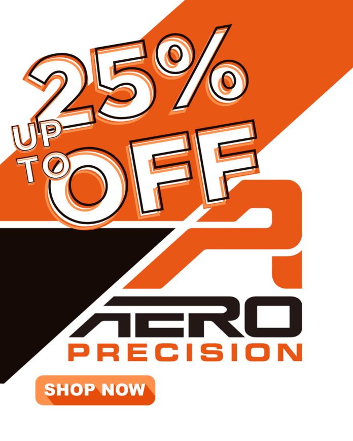 25% off Aero Precision at aim surplus