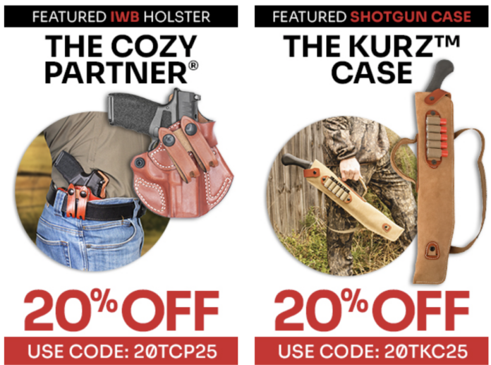 De Santis Gunhide 20% Off Cozy Partner and Kurz Case