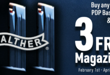 Buy Walther PDP, Get 3 Free Mags