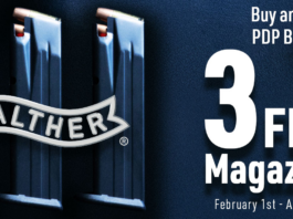 Buy Walther PDP, Get 3 Free Mags