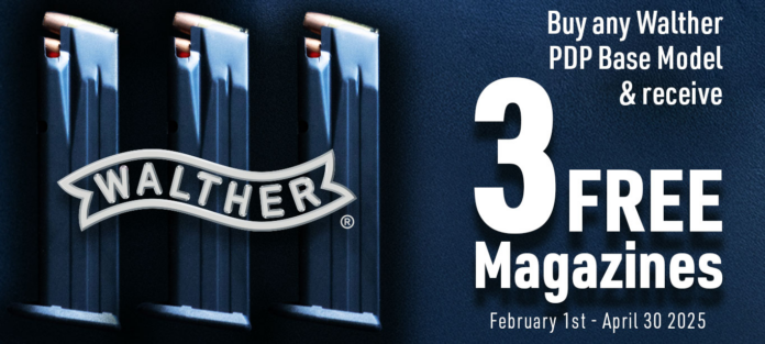 Buy Walther PDP, Get 3 Free Mags