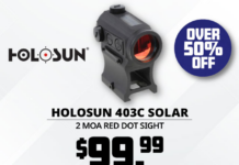 Primary Arms Holosun 403C On Closeout 50% Off $99.99