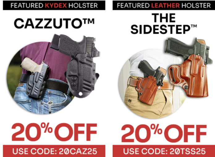 De Santis Gunhide 20% Off Cazzuto and Sidestep